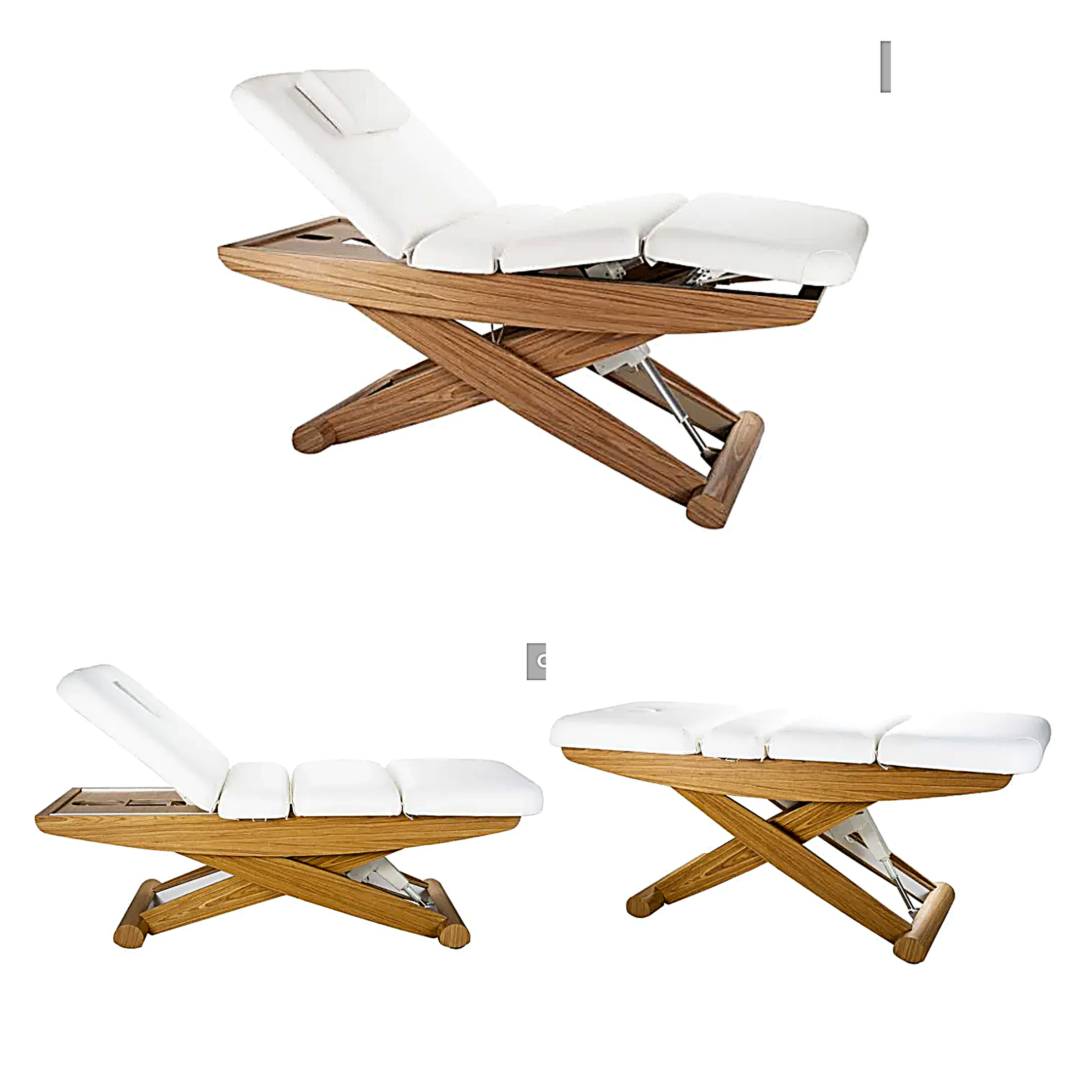 Lotus Esthetician Table (Electric, 3-Motor)